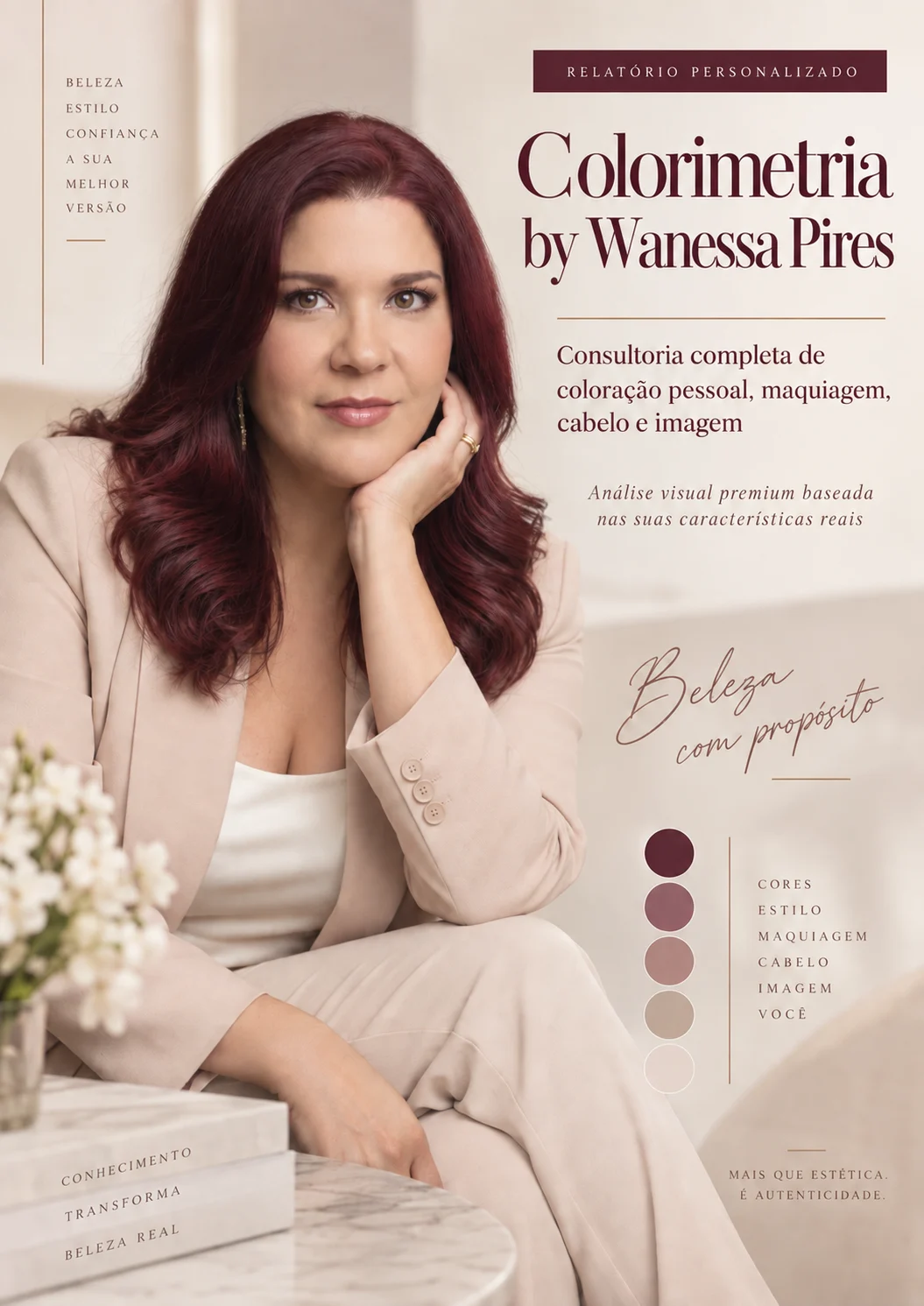 Capa do guia Colorimetria by Wanessa Pires